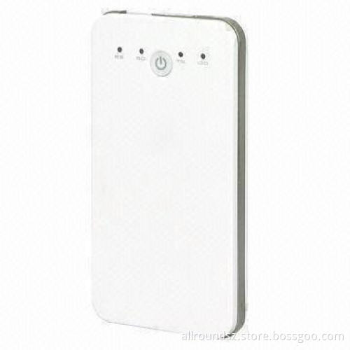 Polymer Battery Power Bank for iPad/iPhone with 1,000mAh Output Current and 4,200mAh Battery Cell